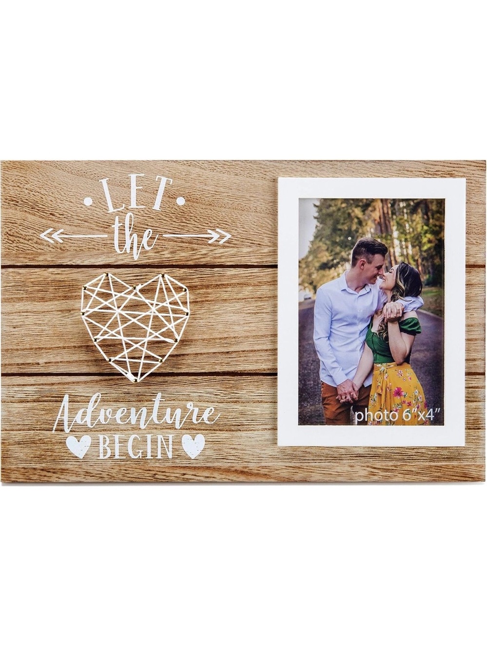‘Let The Adventure Begin’ 4X6 Picture Frame